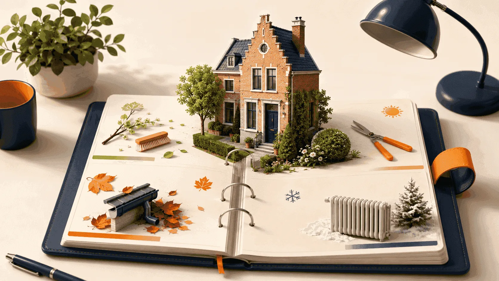 Entretien de la maison en Belgique : calendrier des petits travaux toute l'année